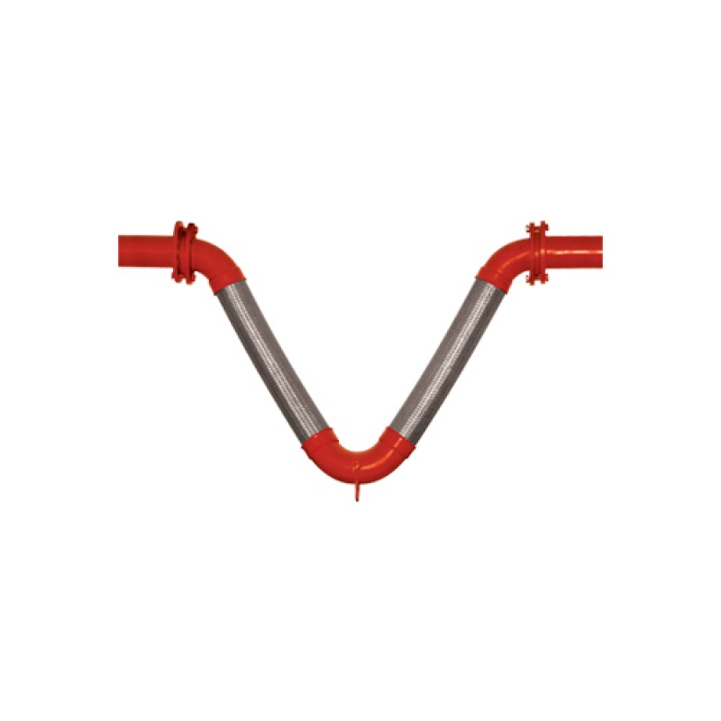Dilatasyon Omega V-Flex X,Y,Z: -/+ 100 mm DN100 Dilatasyon Omega V-Flex X,Y,Z: -/+ 100 mm DN100